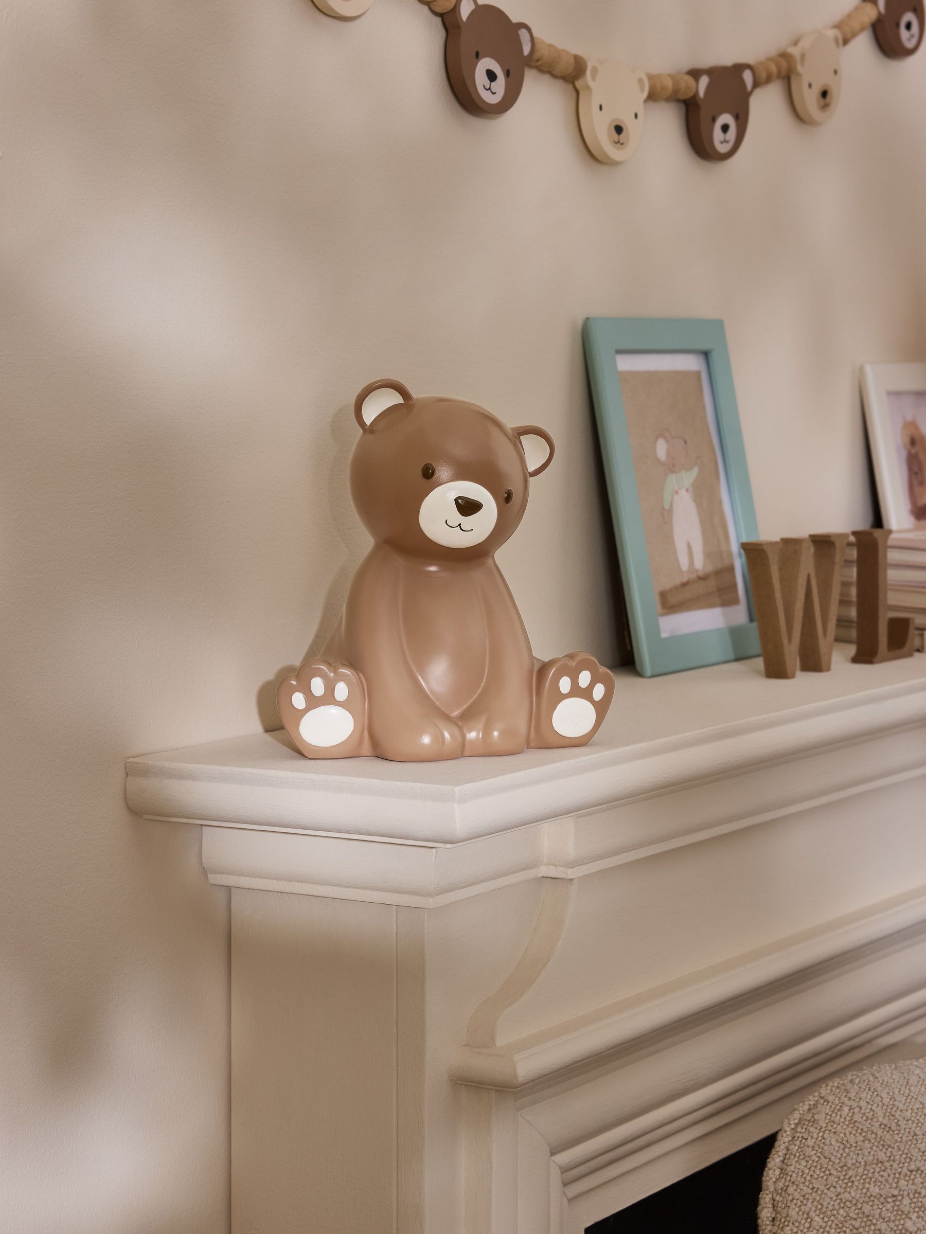 Brown Bear Ornament Money Box (E30014) | £26