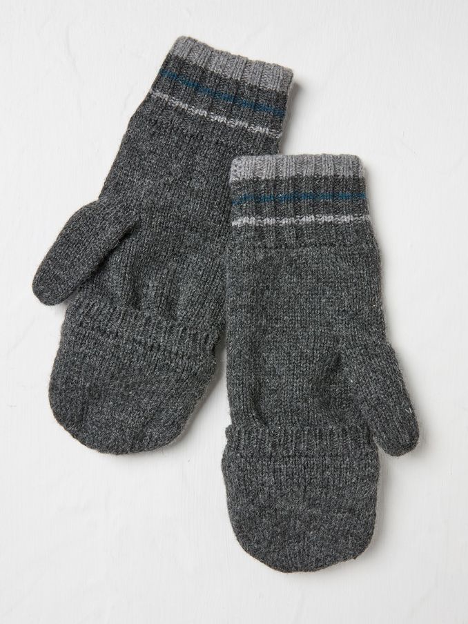 Charcoal Grey Overflap Gloves (E30496) | £12