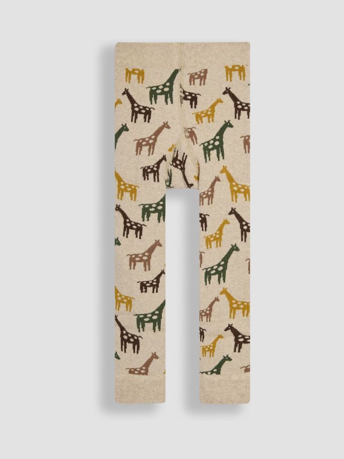 Natural Giraffe Extra Thick Leggings (E37627) | £5