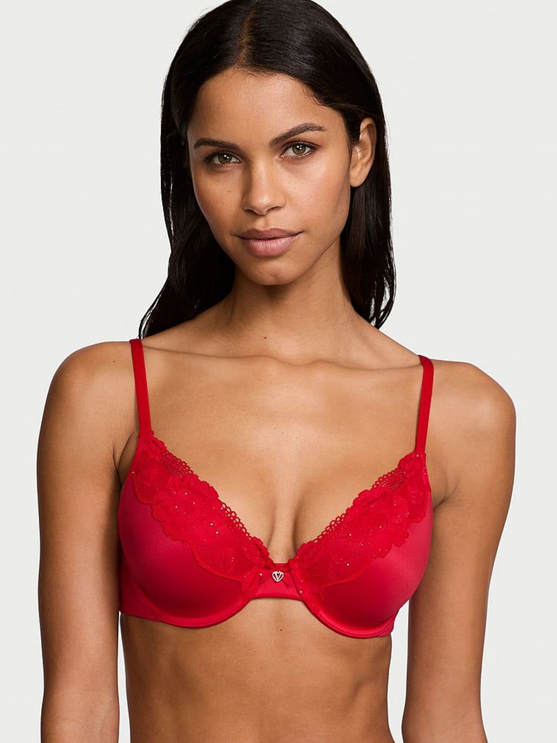 Lipstick Red Full Cup Bra (E39892) | £39