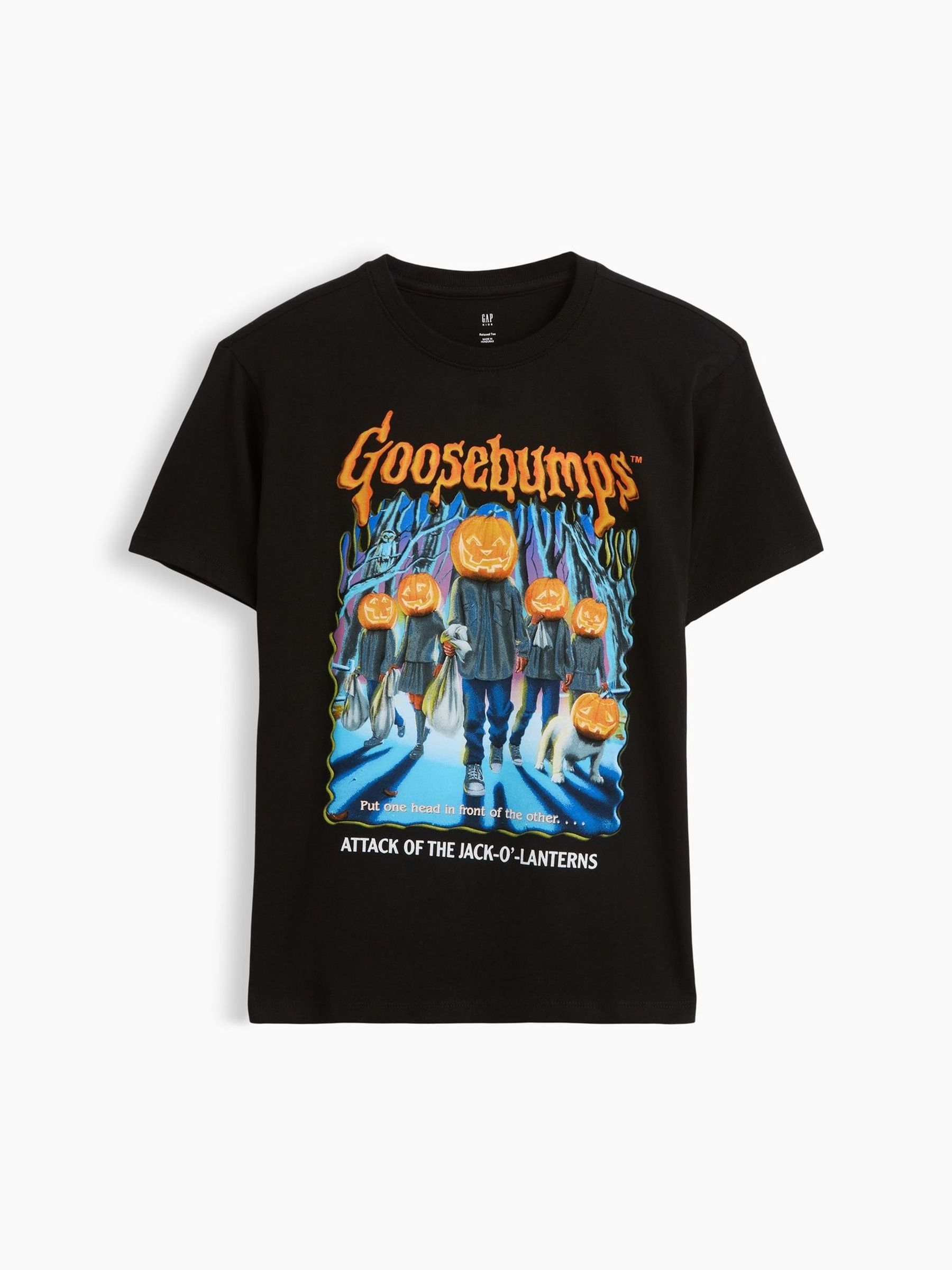 Black Goosebumps - Relaxed Graphic T-shirt