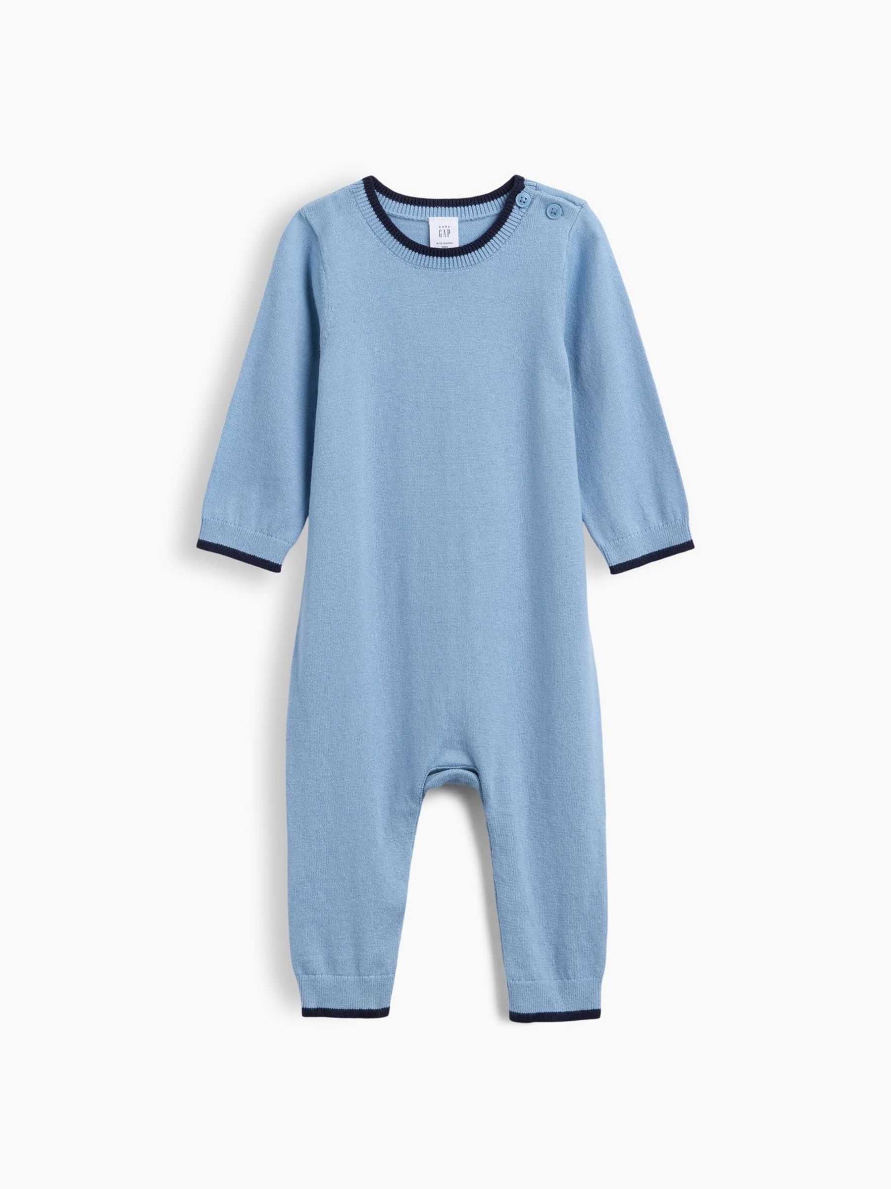 Blue - Brannan Bear Knitted One-piece