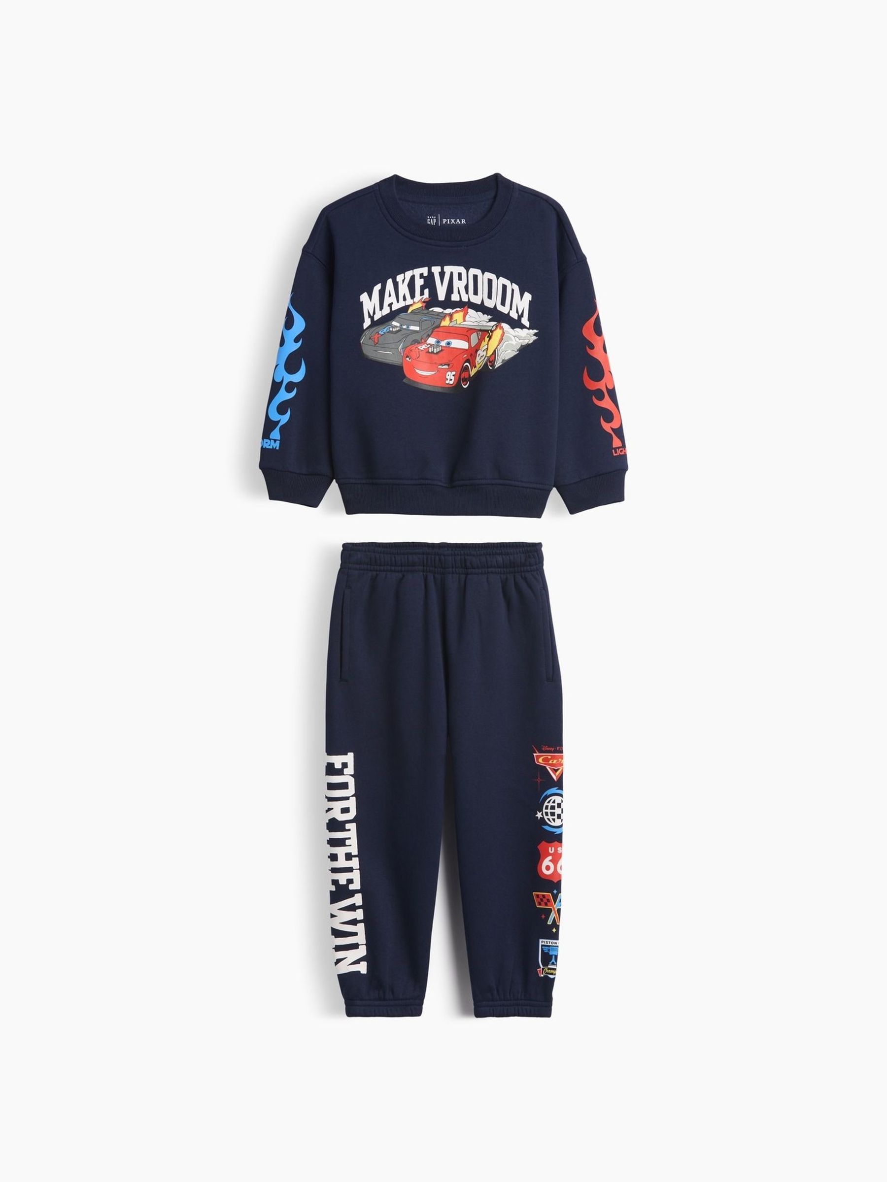 Navy Blue - Disney Cars Vintage Soft Sweat Set