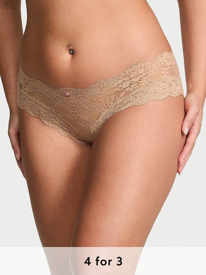 Praline Nude Hipster Lace Knickers (E46607) | £14