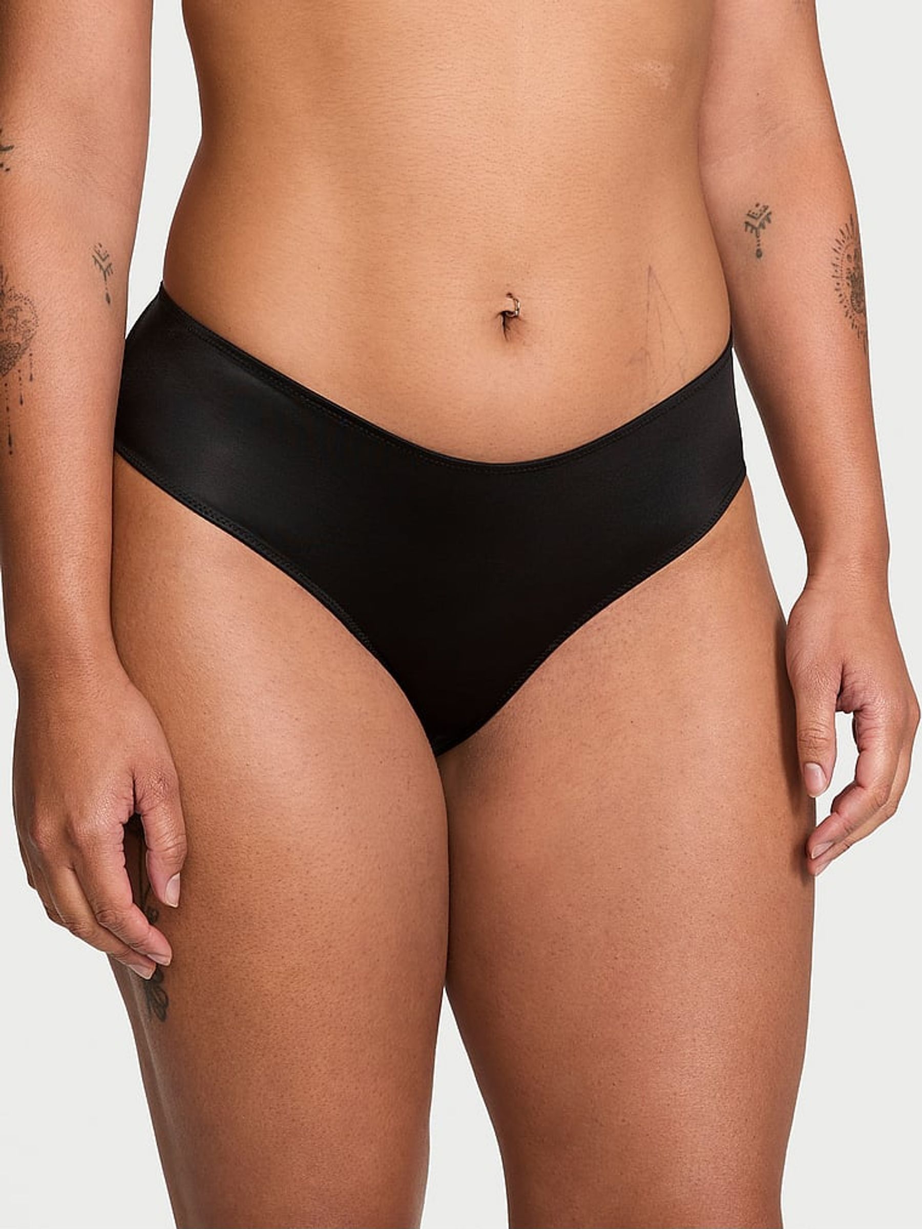 Black Star Hardware Cheeky Open Back Knickers (E46630) | £9