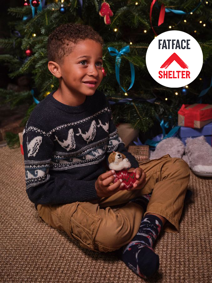Navy Shelter Wilson the Whale Jumper (E46976) | £14