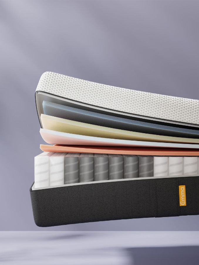 Emma Grey Hybrid Thermosync Mattress (E47295) | £440 - £805