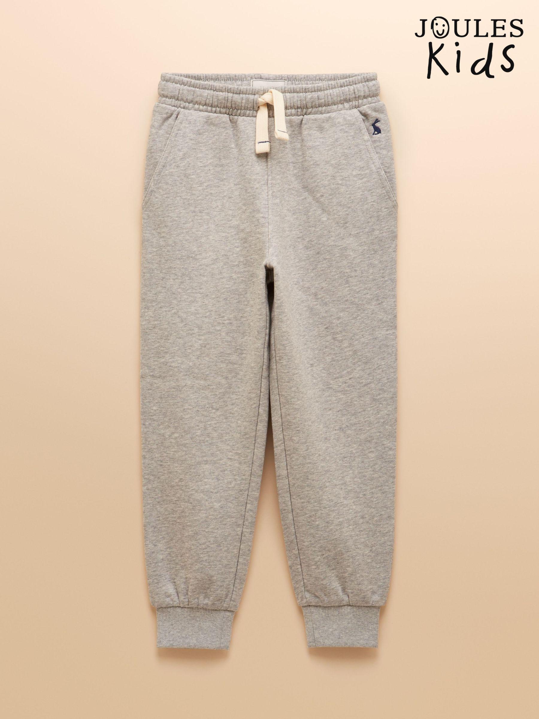 Grey Kids Cuffed Joggers with Elasticated Waistband (E49542) | £14.95 - £18.95