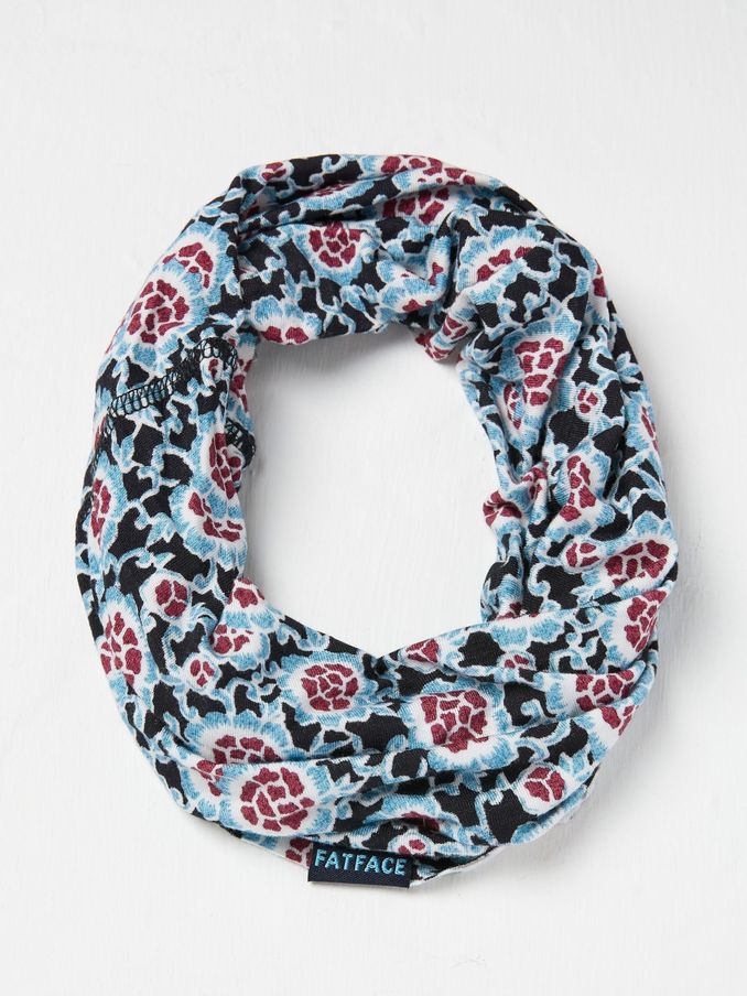 Multi Wild Floral Multi Use Snood (E50375) | £6