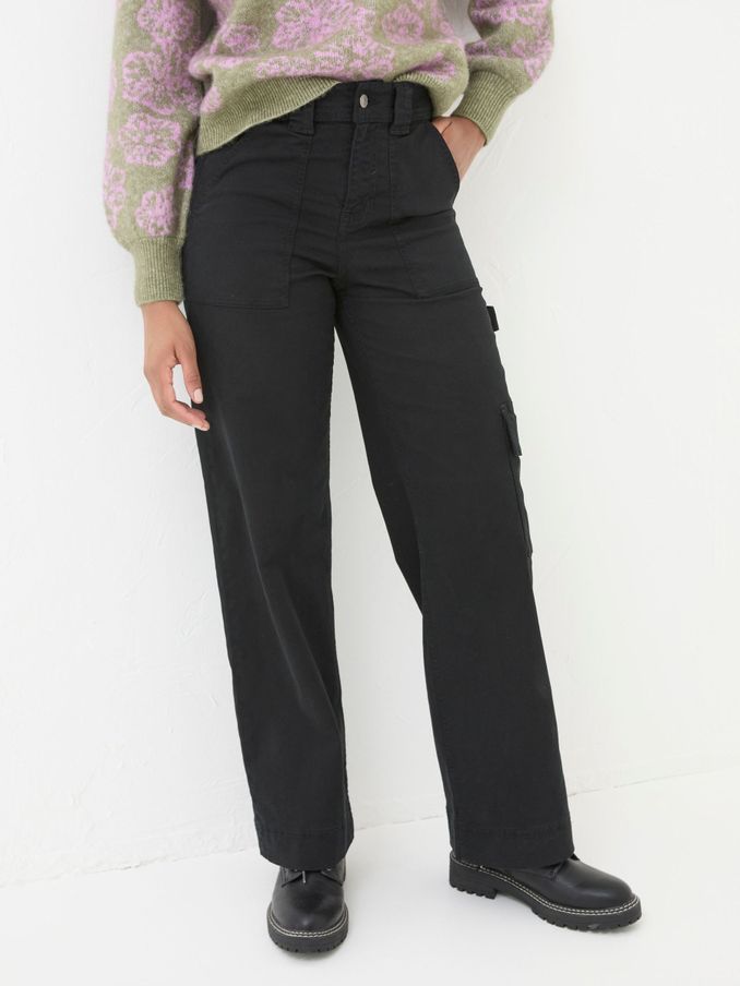 Leigh Black Carpenter Trousers (E50413) | £32