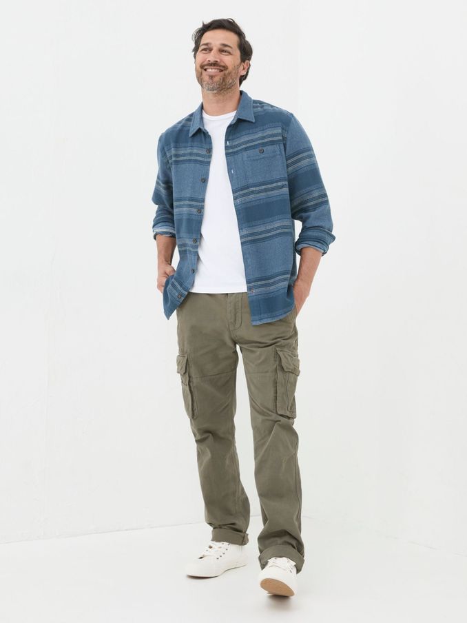 Trescow Blue Stripe Shirt (E50588) | £32