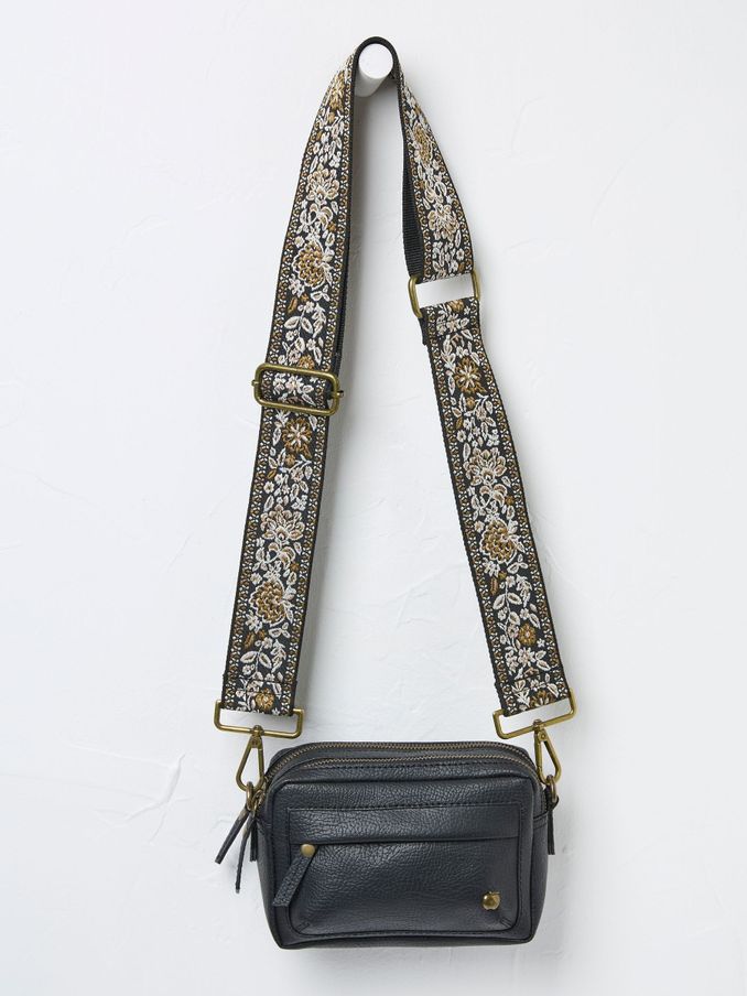 Black Wide Ornate Bag Strap (E50609) | £8
