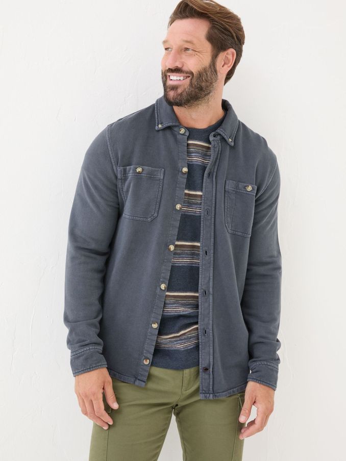 Petworth Blue Cotton Shirt (E50631) | £25