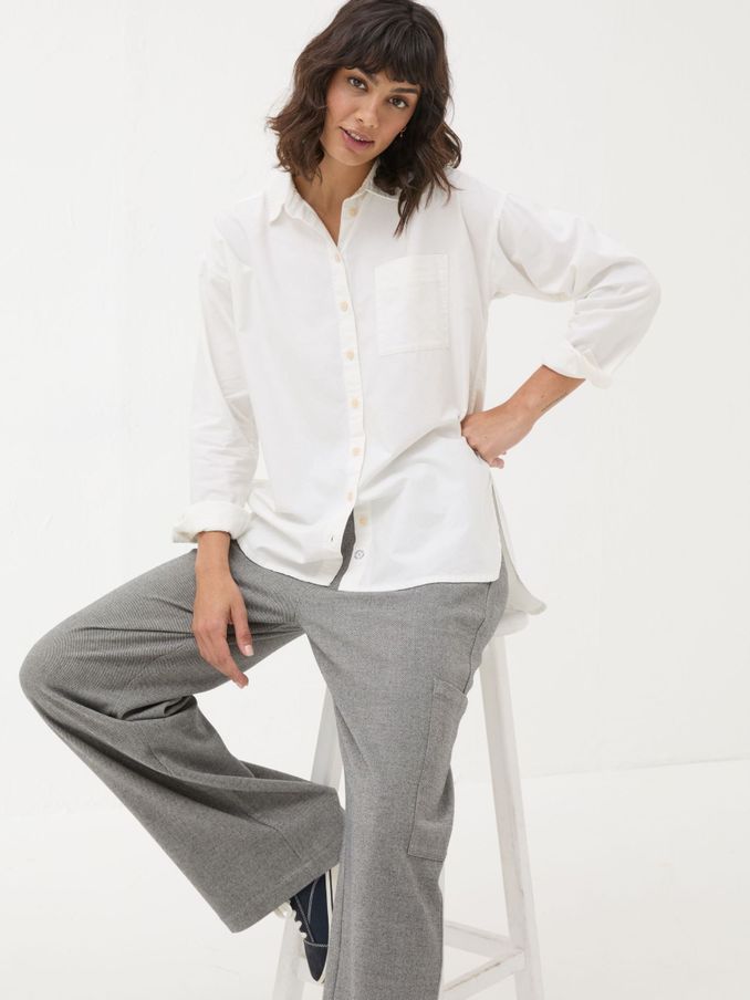 Carolin White Shirt (E50633) | £28