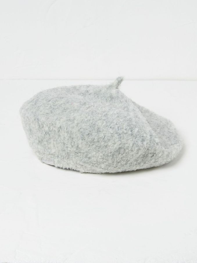 Beret Grey Hat (E52020) | £7