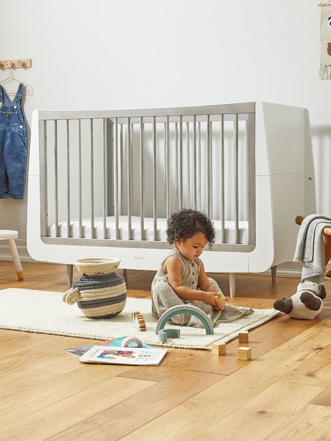 Snuz Silver Birch SnuzKot The Natural Edit Cot Bed (E54728) | £400