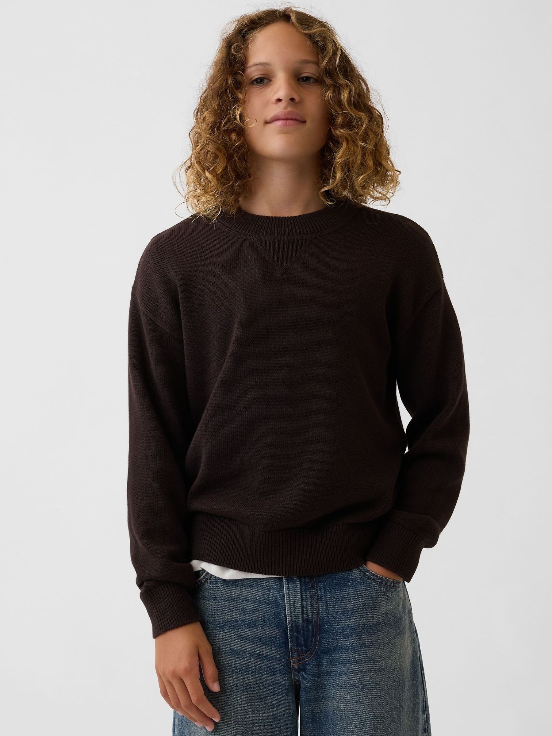 Brown - Relaxed Jumper