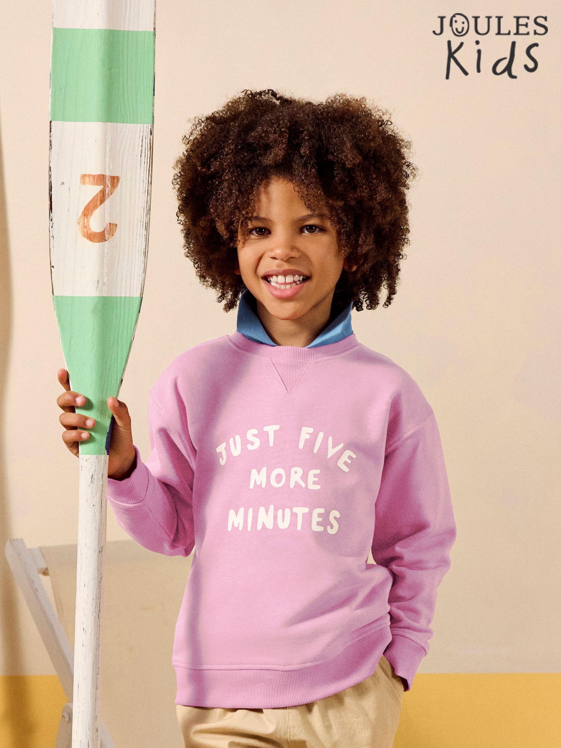 Sundaze Purple Crew Neck Slogan Sweatshirt (E55174) | £16 - £18