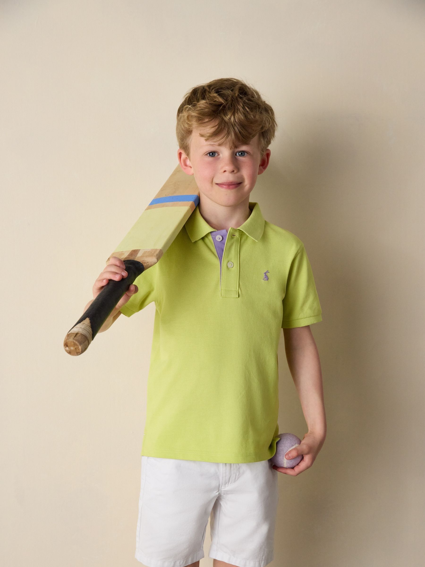 Woody Green Cotton Pique Polo Shirt (E55789) | £14 - £18