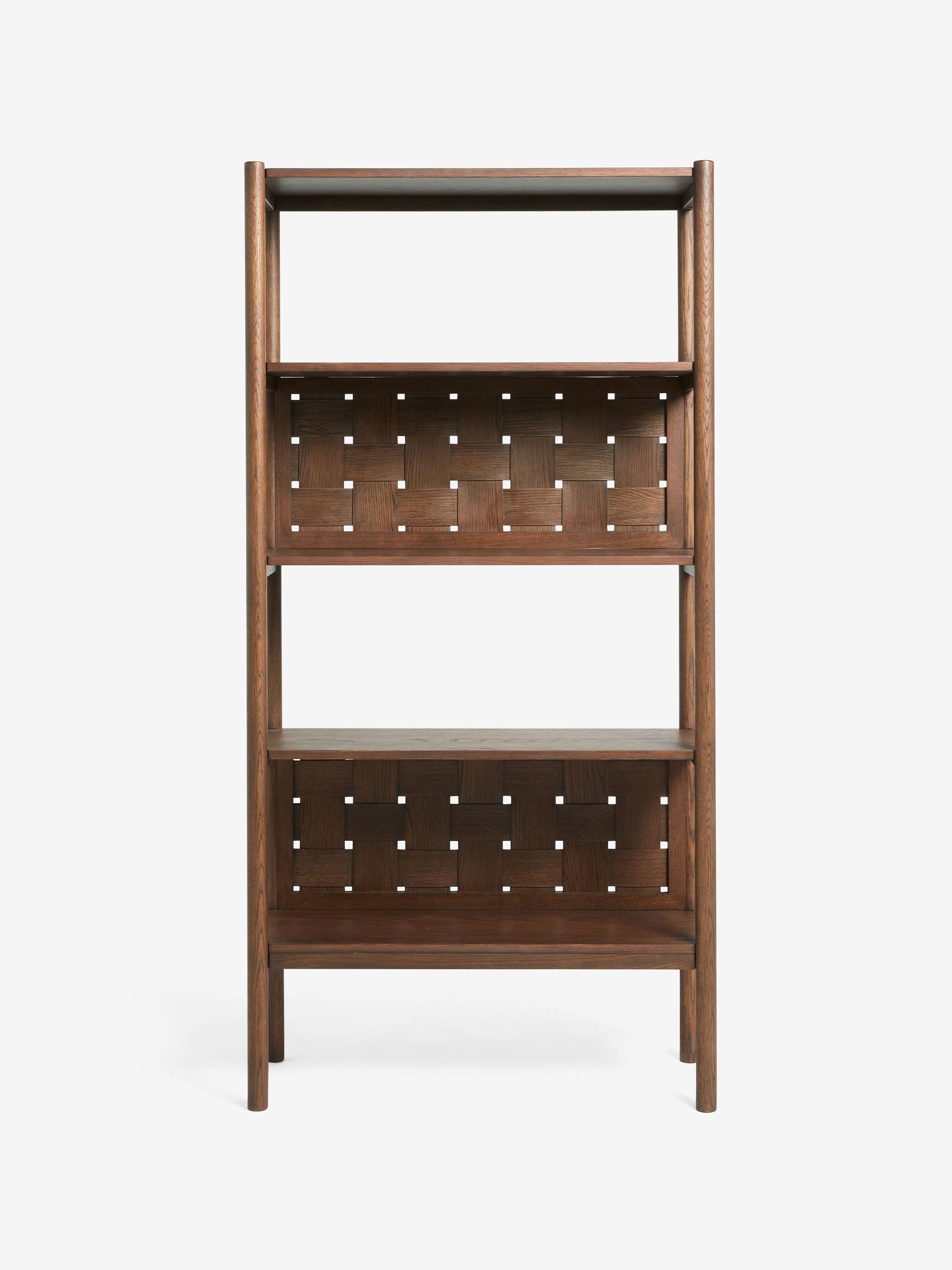 River Shelving Unit in Dark Oak (E58040) | £649