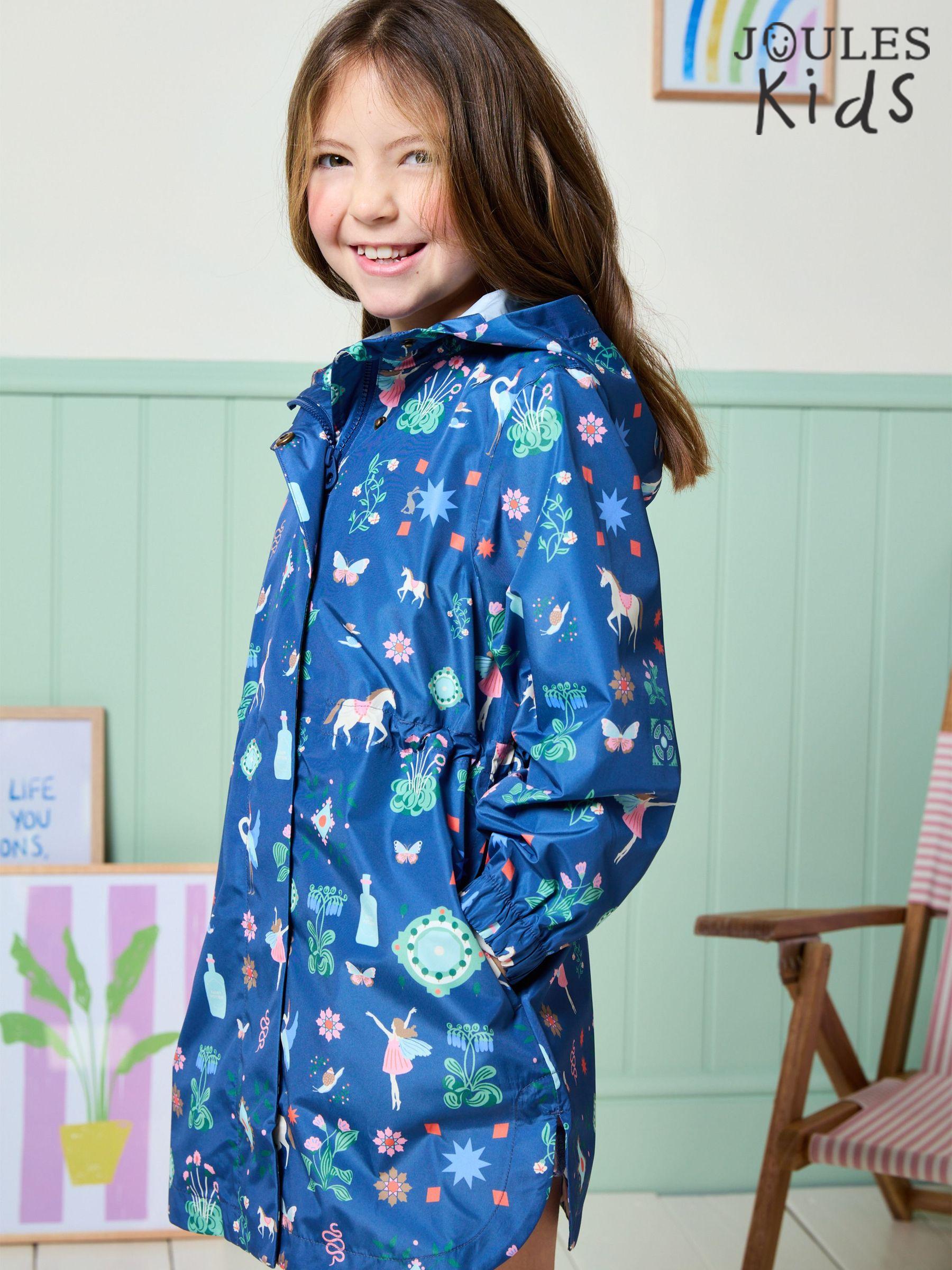 Rainford Navy Waterproof Packable Raincoat With Hood (E58321) | £34 - £37