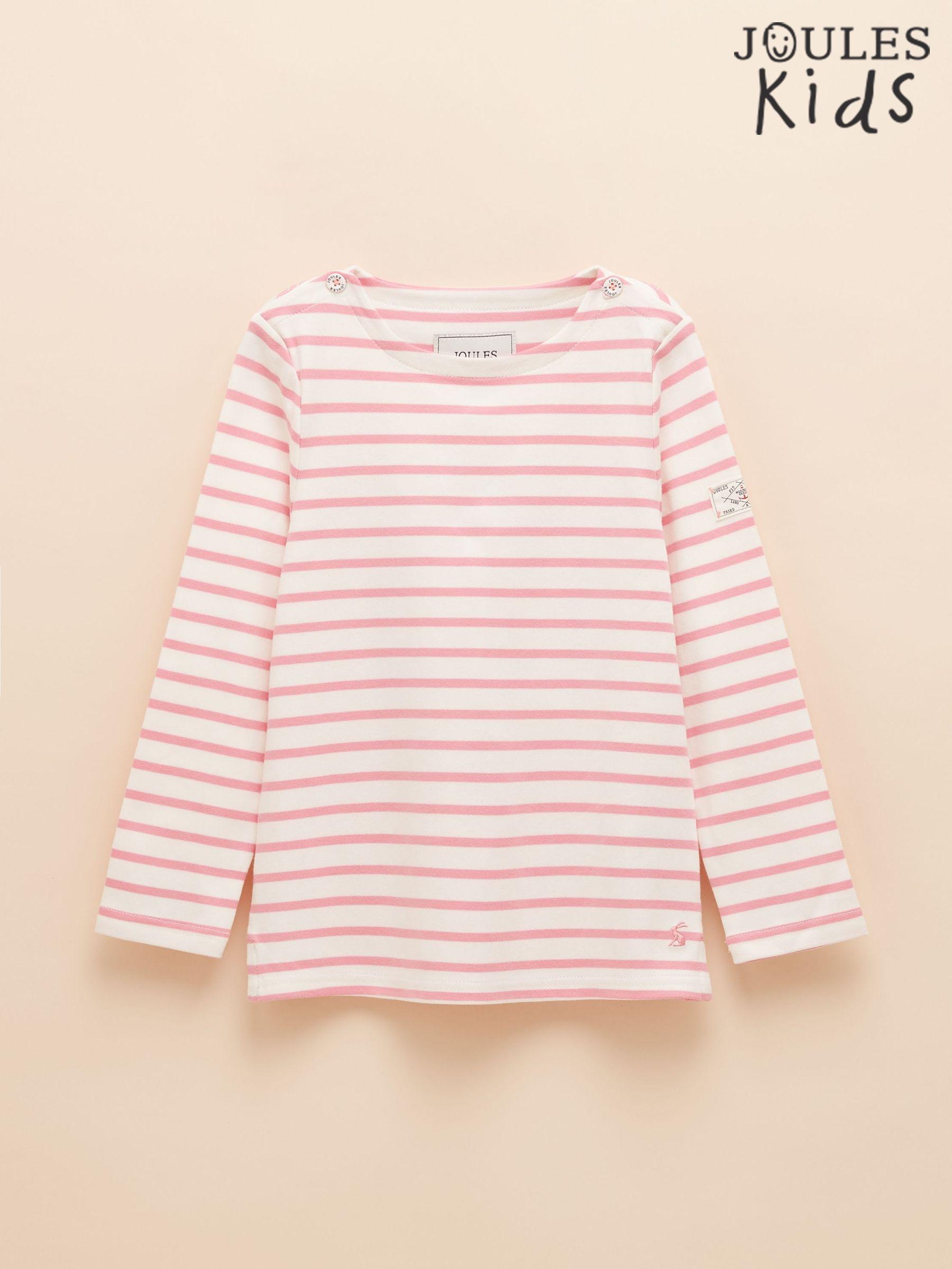 Girls' Harbour Pink Long Sleeve Jersey Top (E59010) | £14 - £18