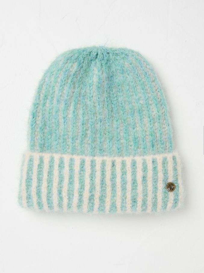 Green Haze Plaited Beanie (E61012) | £14