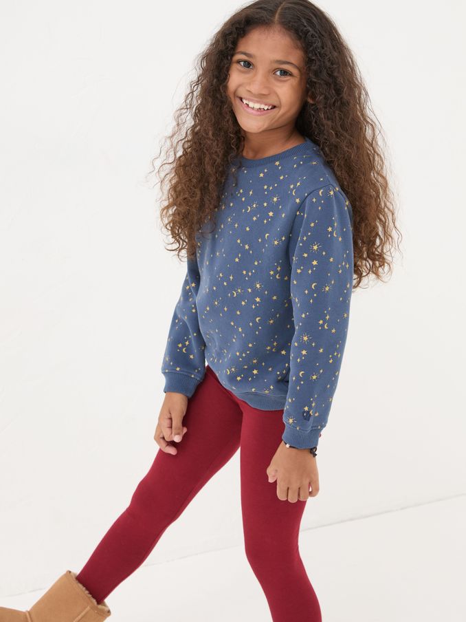 Navy Star Crew Sweater (E64350) | £12