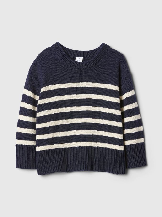 Blue Split-Hem Jumper (6mths-5yrs) (E67554) | £12