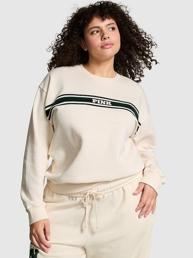 White Shell Fleece Sweatshirt (E68288) | £39 - £50