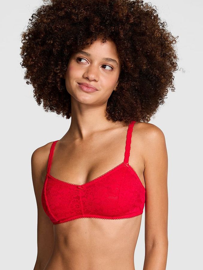 Red Pepper Balcony Bralette (E68600) | £25