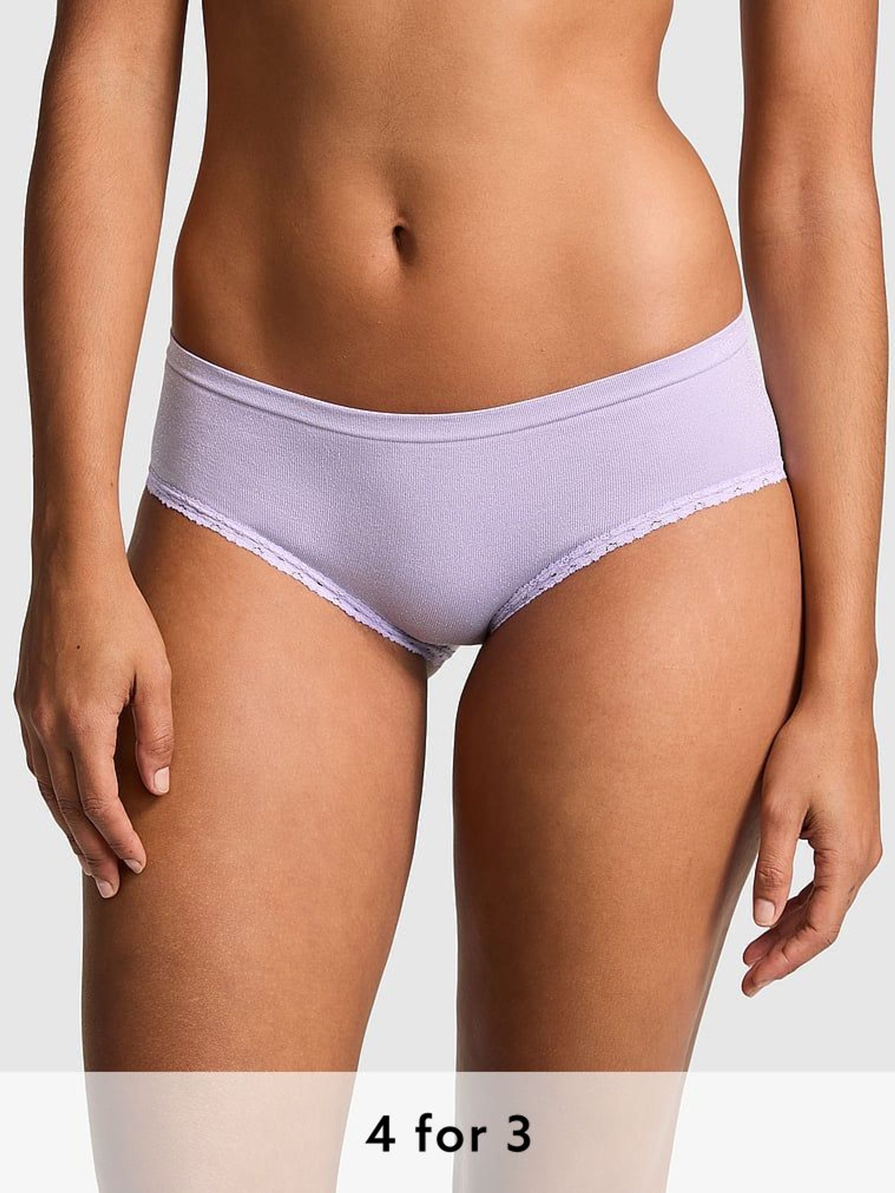 Purple Cloud Hipster Seamless Knickers (E68933) | £9