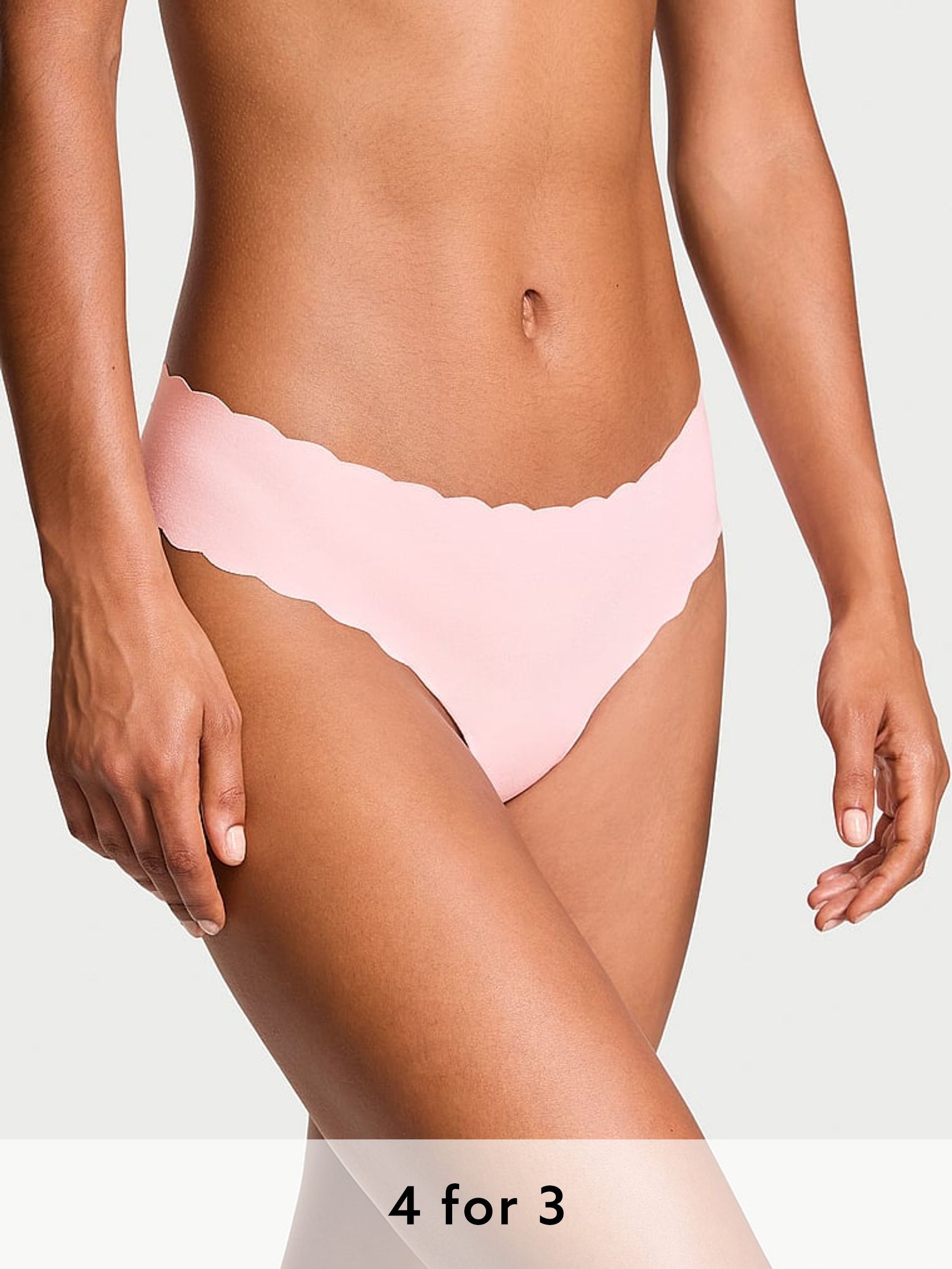 Pretty Blossom Pink Thong Knickers (E71630) | £9