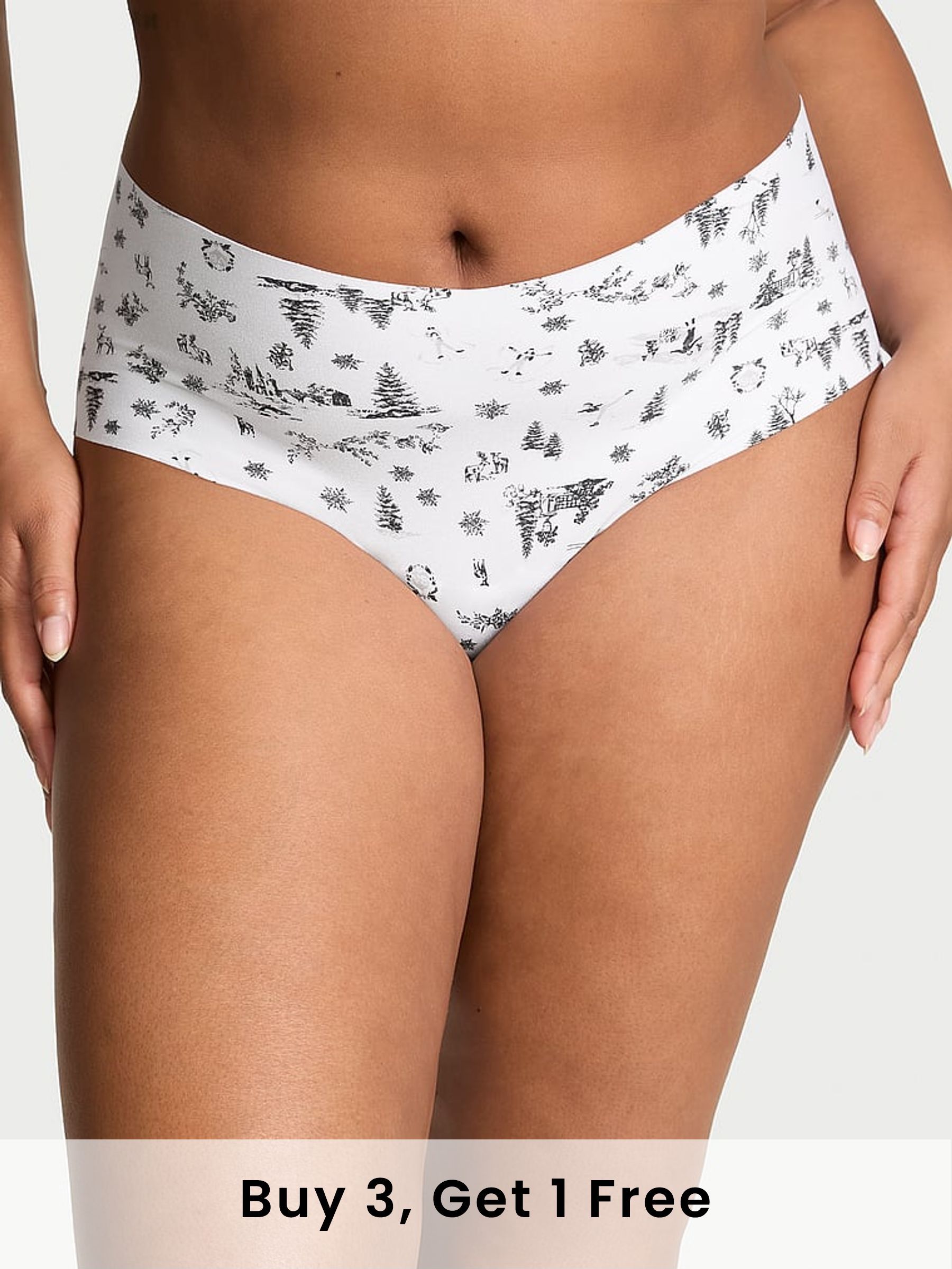 Winter White Cheeky Knickers (E71631) | £9