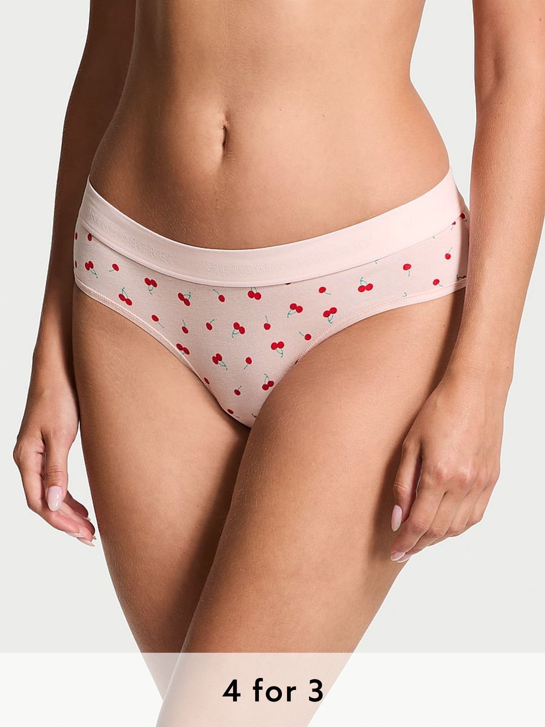 Pink Cherries Hipster Knickers (E71995) | £9