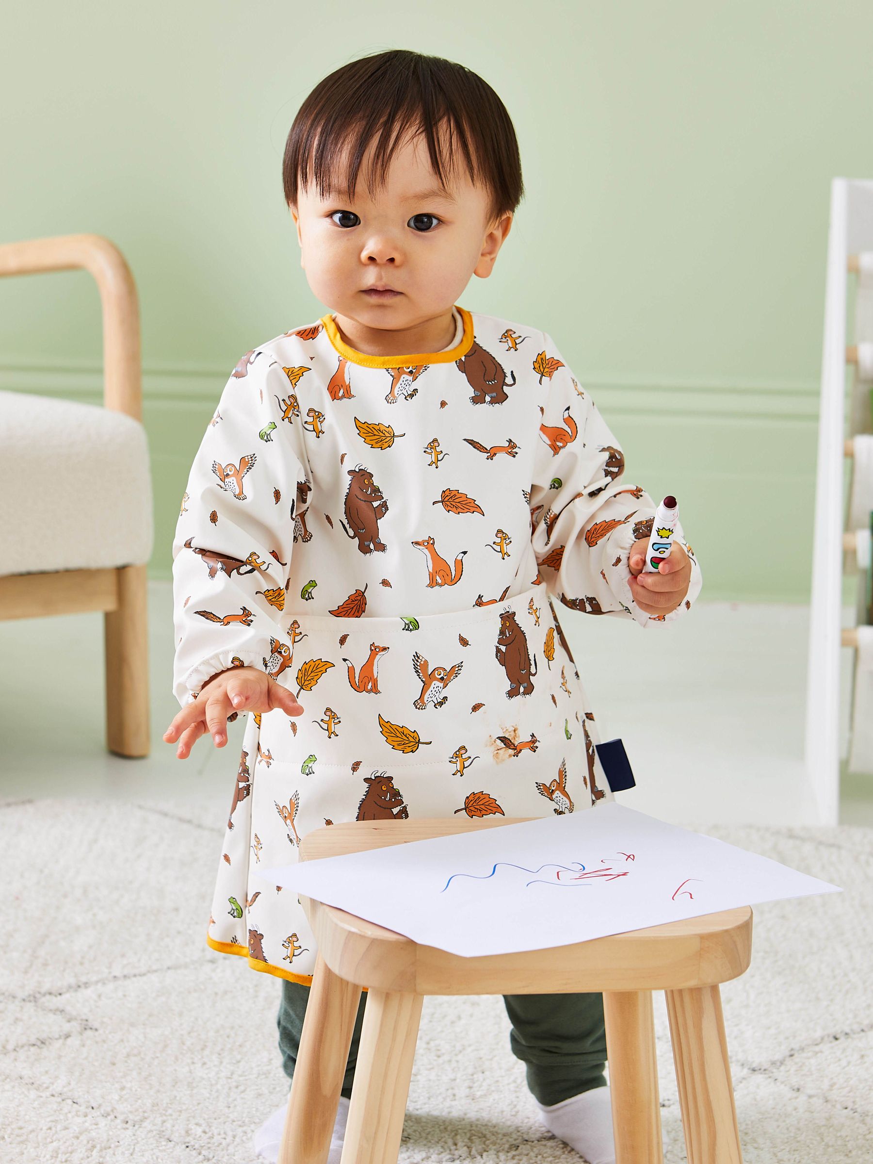 Khaki The Gruffalo Craft Apron (E73783) | £16