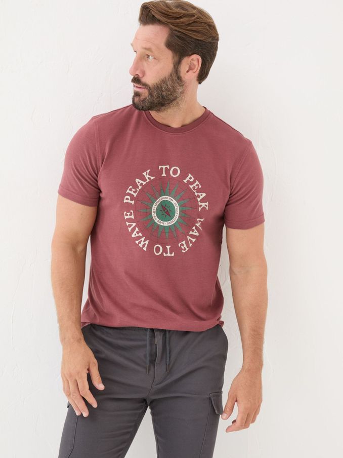 Pink Peak To Peak T-Shirt (E76137) | £12
