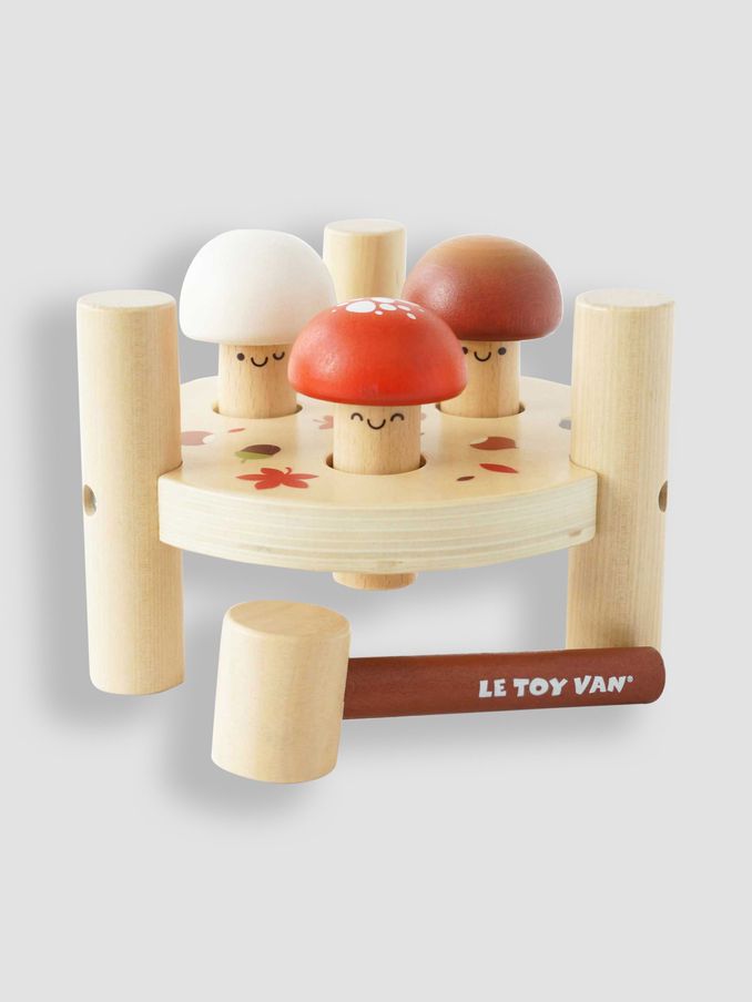 Le Toy Van Woodland Mushroom Hammer Game (E76670) | £15