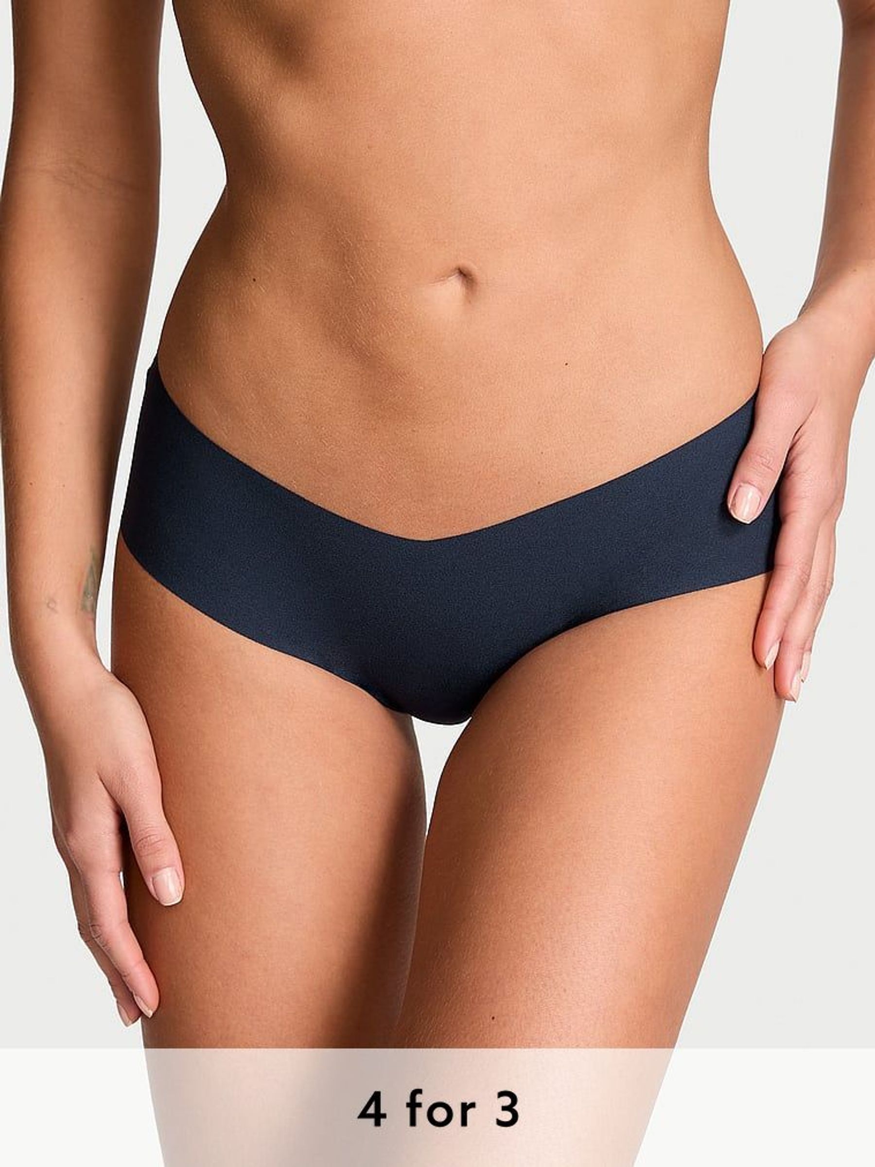 Noir Navy Blue Hipster Knickers (E77094) | £9