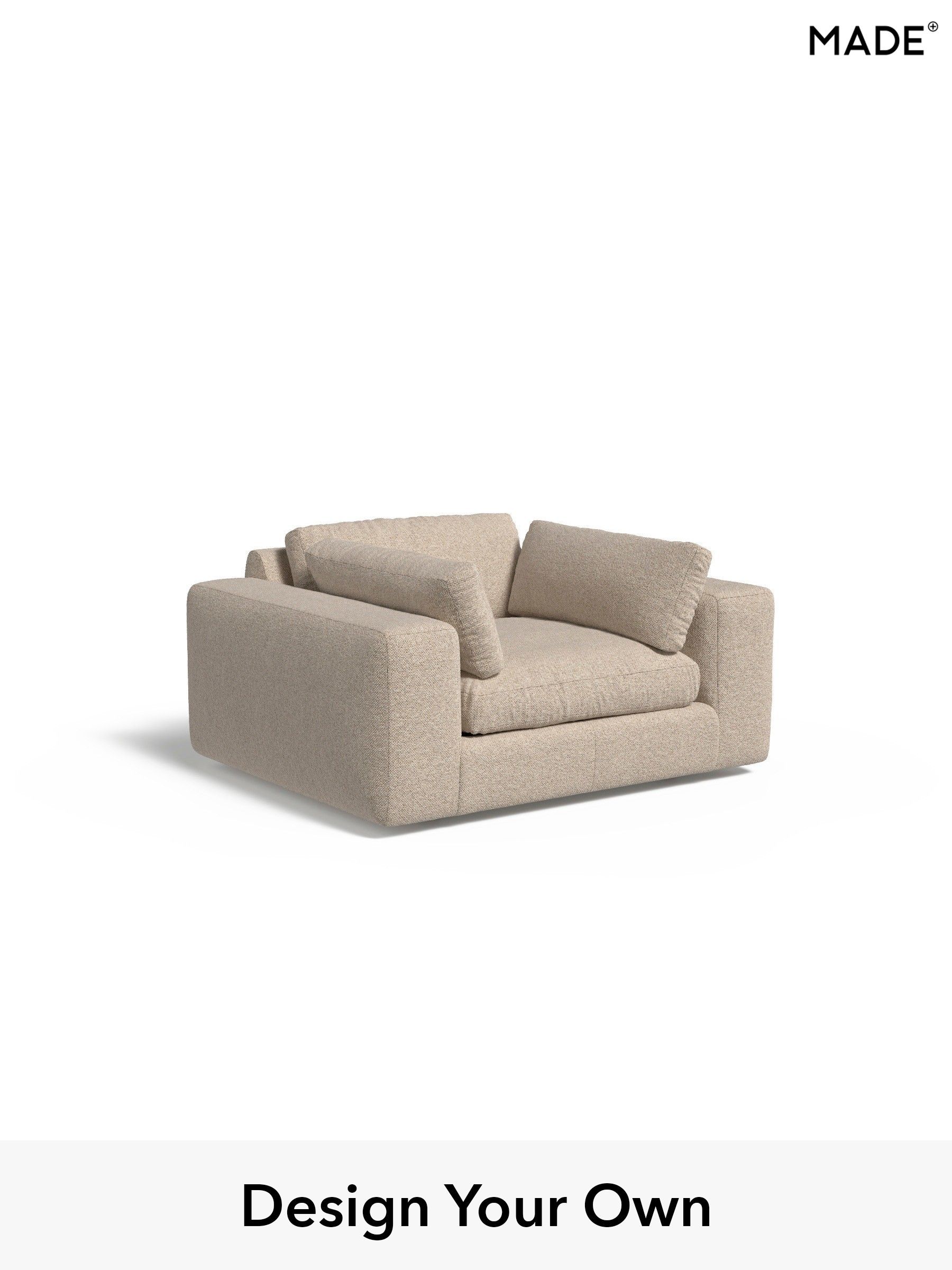 Basket Weave/Natural Stone - Alec By Made