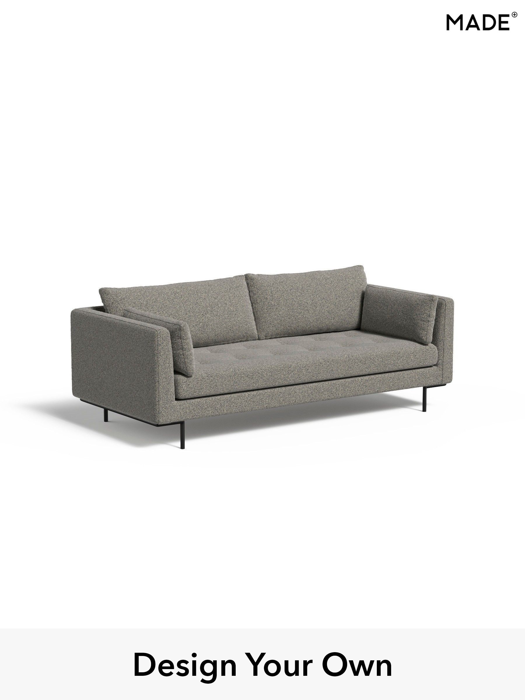 Soft Touch Boucle/Grey Marl - Harlow By Made