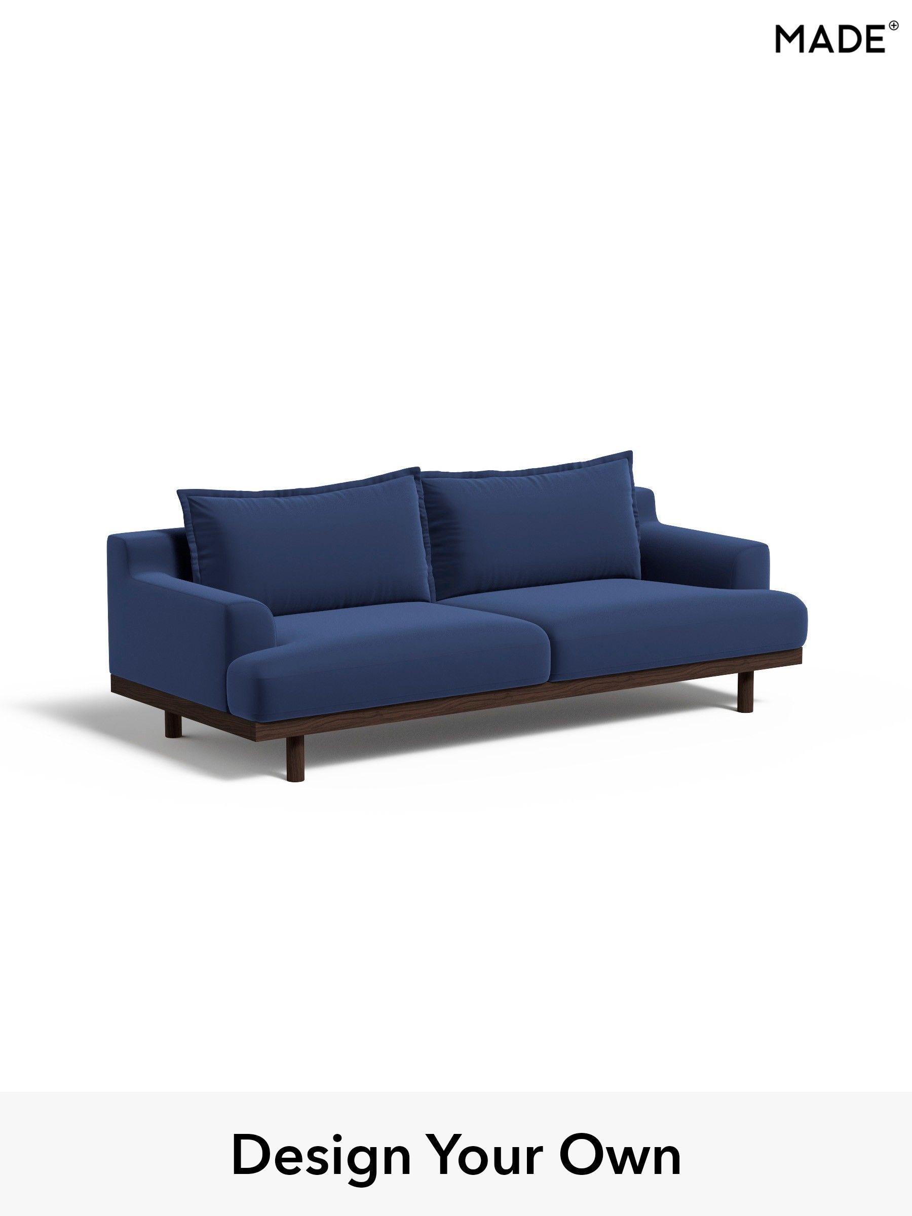 Matt Velvet Easy Clean/Navy Blue - Turin By Made