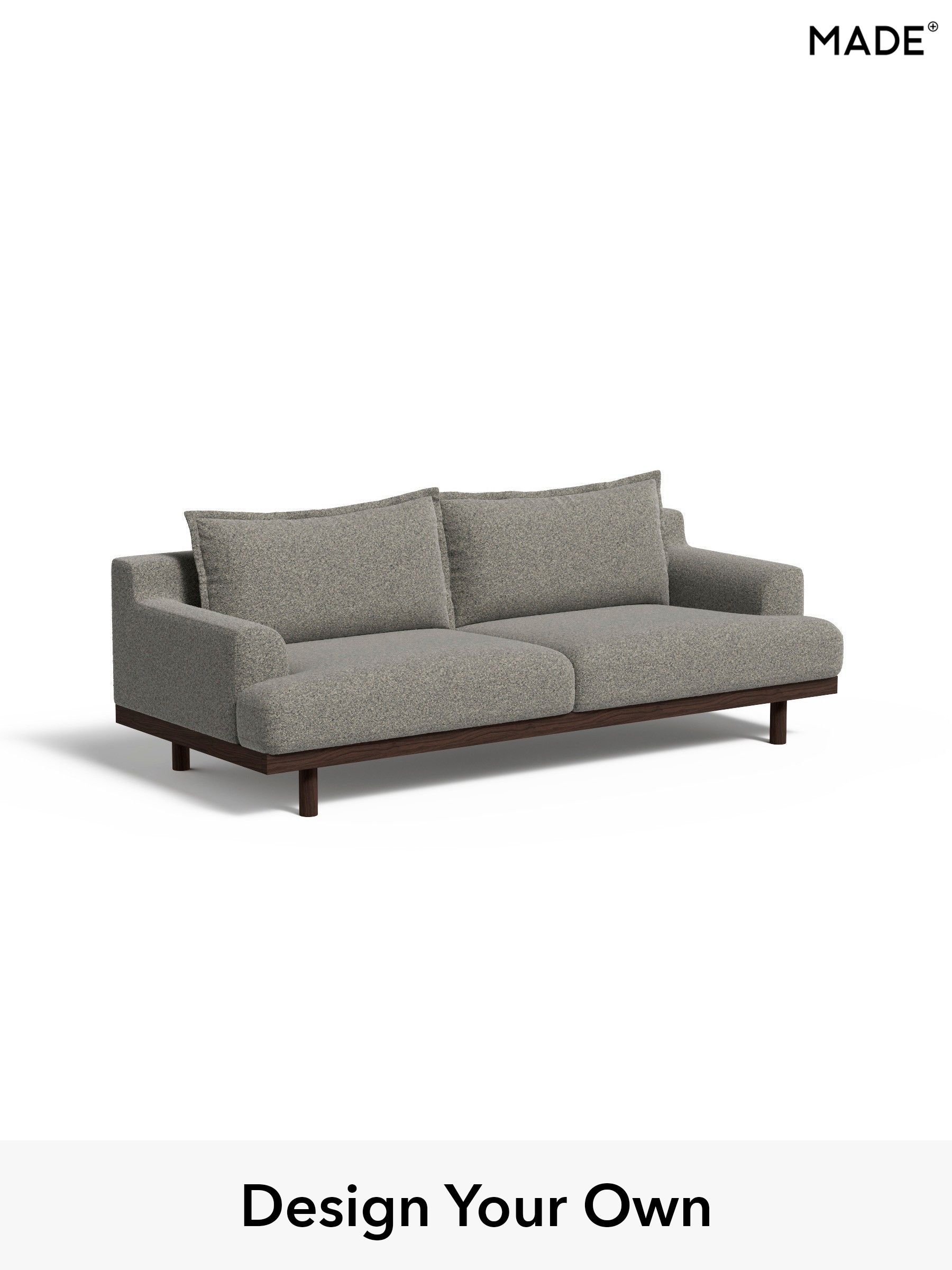 Soft Touch Boucle/Grey Marl - Turin By Made