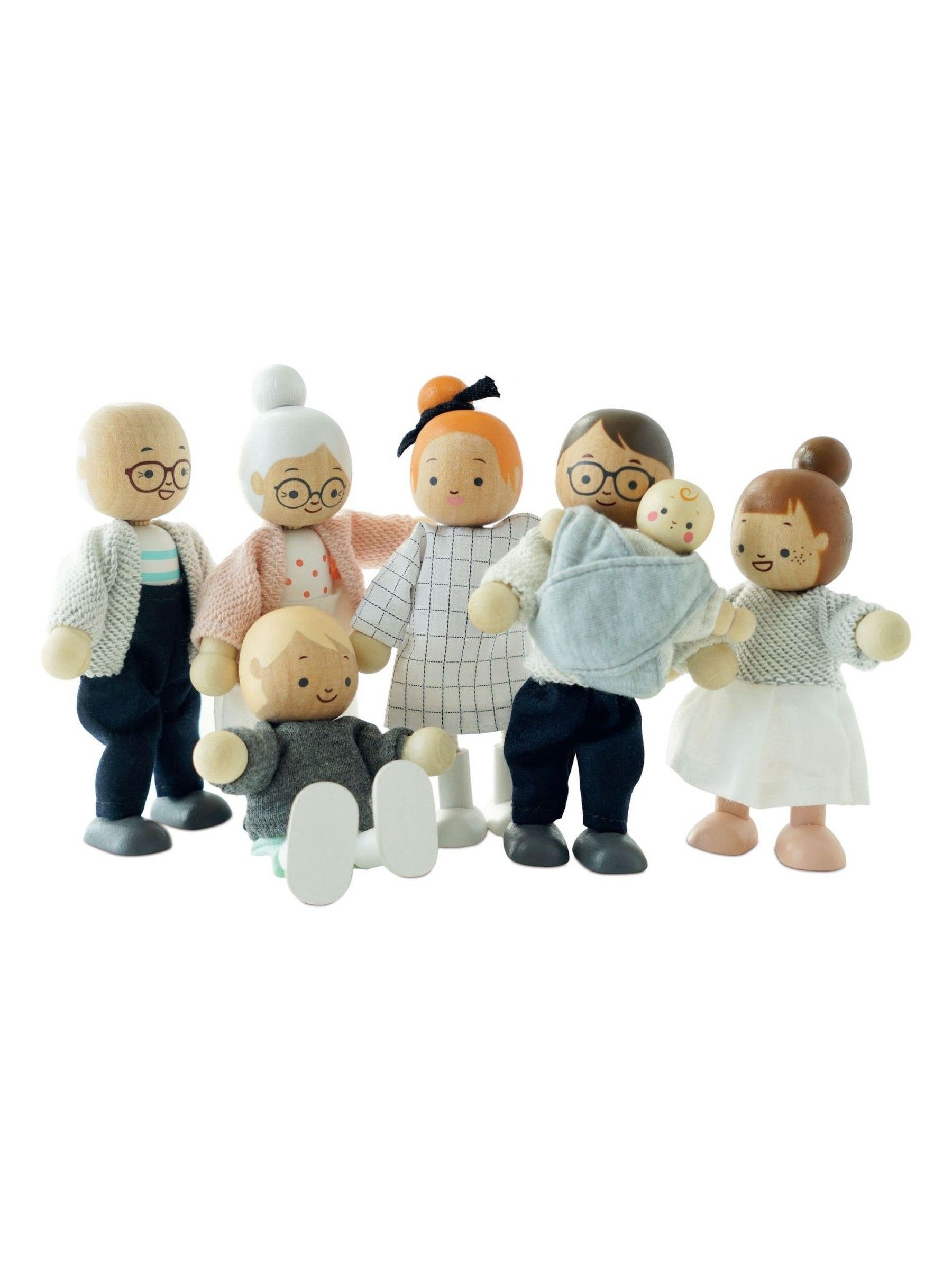Le Toy Van Dolls House Family (E78143) | £25