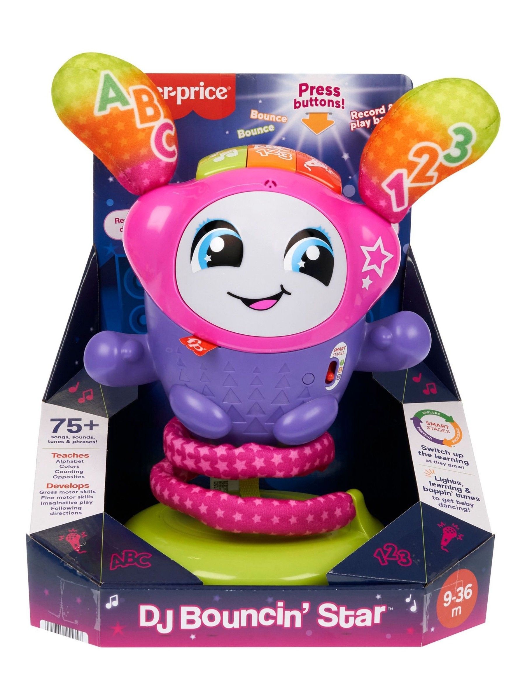 Fisher Price No Colour DJ Bouncin Star (E78871) | £50