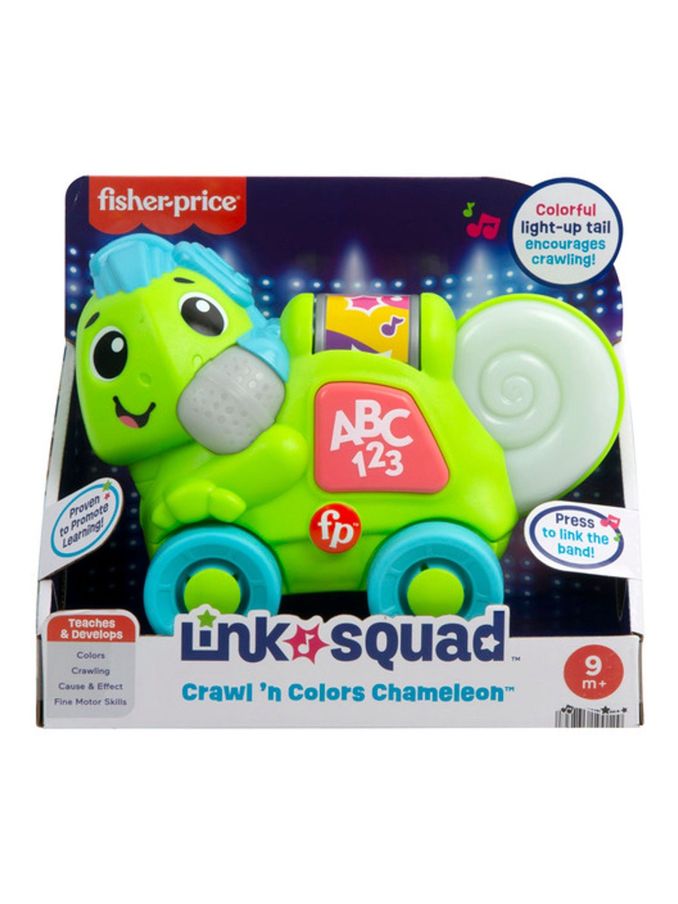 Fisher Price No Colour Link Squad Crawl ‘n Colours Chameleon (E78884) | £22