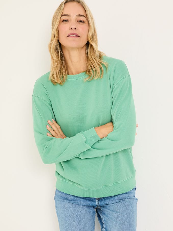 Georgia Jade Green Crew Sweatshirt (E79250) | £39.50
