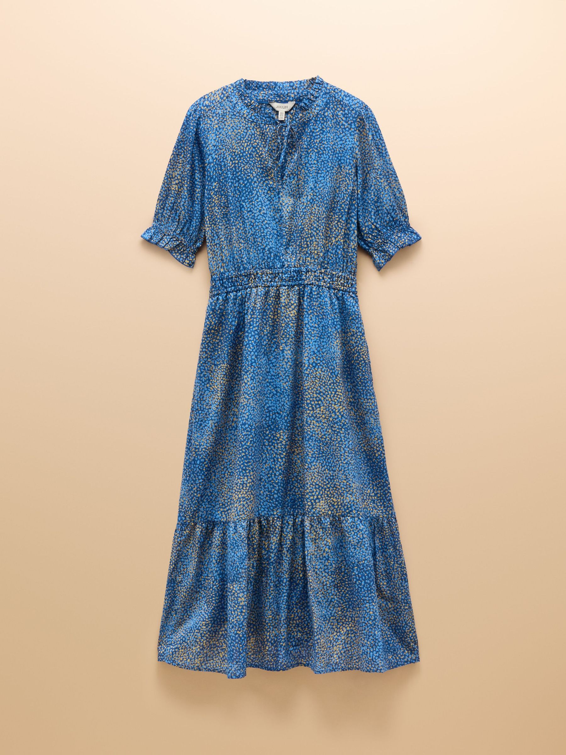 Larissa Blue Textured Sundress