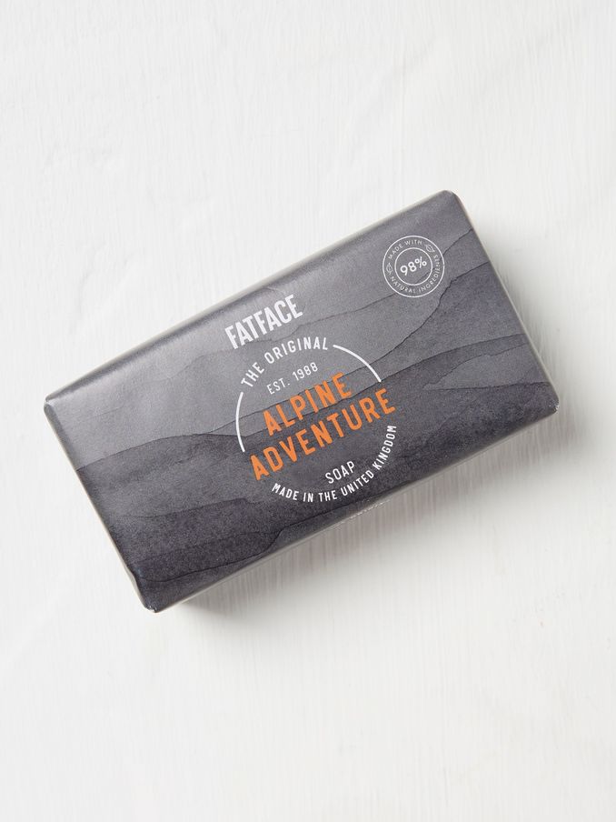 Charcoal Grey Alpine Adventures Soap (E80162) | £6.50
