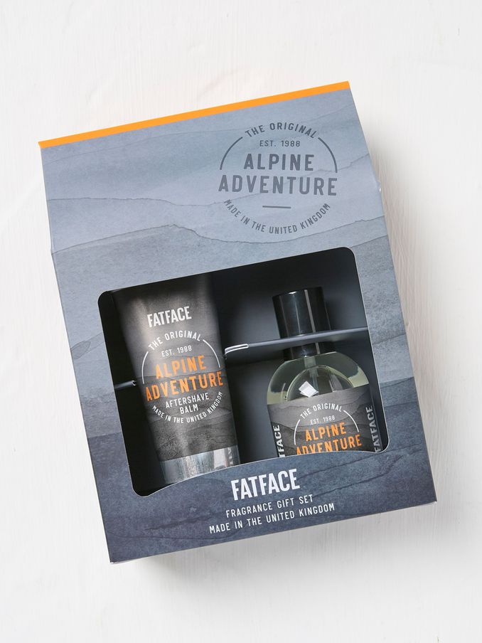 Charcoal Grey Alpine Adventures Fragrance Gift Set (E80165) | £24